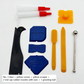 Metal Head 3-in-1 Glue Scraper Caulking Tool Kit