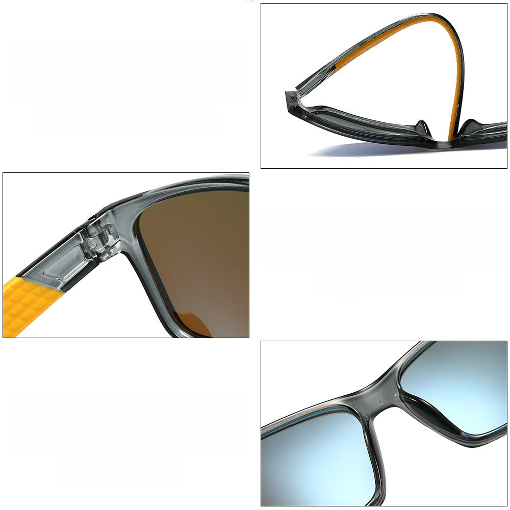 Driver wears the pair through morning highway glare