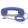 Deep blue round 3.5mm port