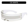 C9 White Frame White Mirror
