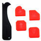 Metal Head 3-in-1 Glue Scraper Caulking Tool Kit