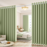 Matcha Green / wall is 0.7 -1.1 curtain height 1.5m
