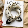 Minimal Polka Dot Beige White