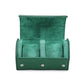 Quilted watch roll storage case in soft daylight