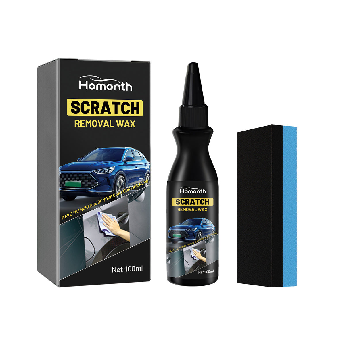 Car scratch repair cream