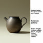 Iron Glaze Ceramic Tea