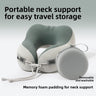 Green Adult / Neck Pillow with EVA Storage Box