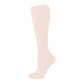 Close view of the silicone grip lines running along the sole of the mid calf sport sock