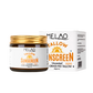 Beef tallow SPF50 sun cream tube in soft studio lighting