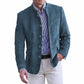 Men's casual suede trench coat
