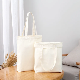 Blank Cotton Canvas Tote Bag