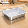 Square Container White Lid 1pcs