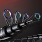 Side profile of the carbon fiber sea fishing rod blank and guides