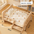 Large Solid Wood Bed Set Pets ?15 lbs