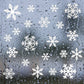 Christmas Snowflake Electrostatic Wall Stickers