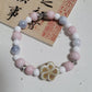 Handmade Ceramic Beads Strand | lifestyle layered styling