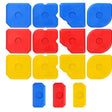 No.7 Blue Yellow Red Set