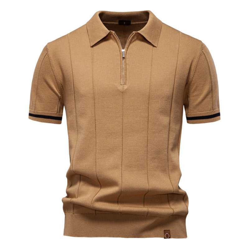 Mens Knitted Shirt | packaging and presentation view