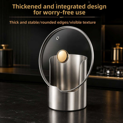 Spatula and pot lid rack