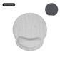 Textured rubber non slip base of the memory foam wrist rest mouse pad