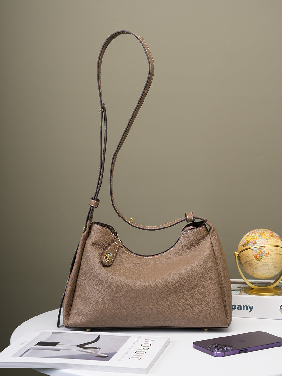 Genuine Leather Crossbody Shoulder Bag