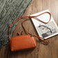 Retro Leather Women's Shoulder Bag | instruction reference image
