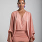 Women's V-Neck A-Line Mini Dress for Casual Day, Trip, Relaxed Outing with Easy Styling | morning natural light styling