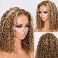 Drawstring Water Ripple Short Wavy Wig