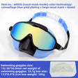 Black Blue Gold+Large Nose Pad+Box
