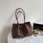 Suede Tote