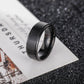 Pure Titanium Ring Simple Sand Step Band