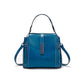 Genuine Leather Crossbody Bucket Bag Vintage Style Shoulder Purse