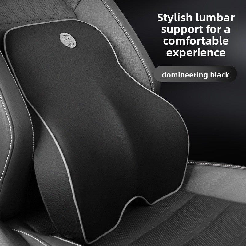 Memory Foam Lumbar Support Pillow for Car and Office