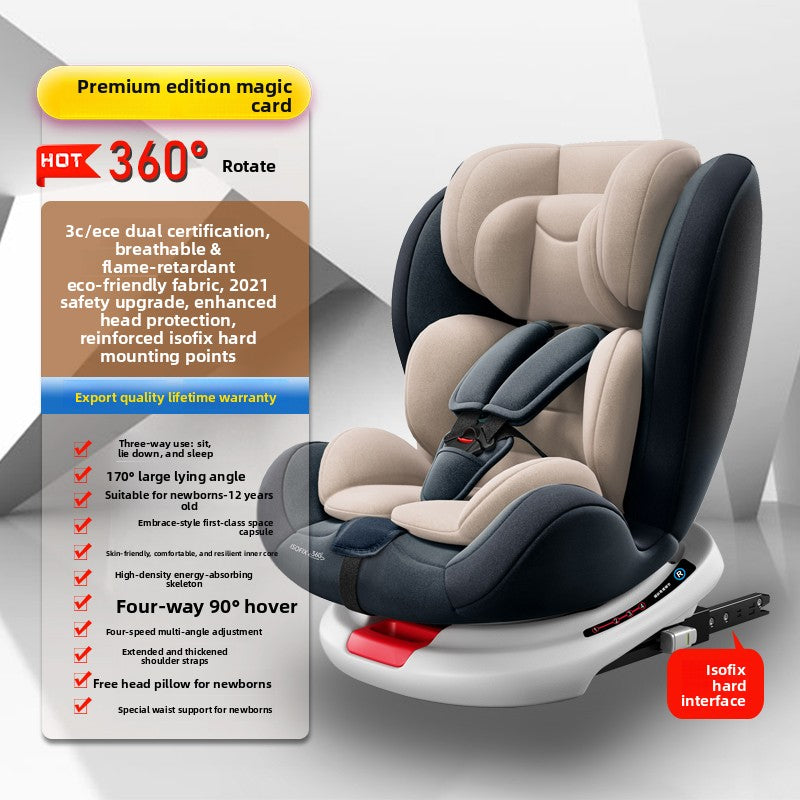 Reverse view of the child car seat showing the recline angles