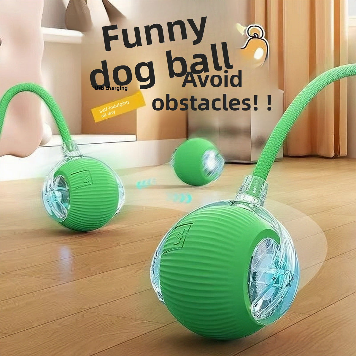 A bright squeaky TPR duck for dogs and cats, part of a soft rubber pet toy assortment