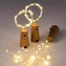 LED Wine Bottle Stopper Copper Wire Light String Battery Powered Decorative Lighting
