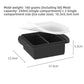 Flexible platinum silicone ice cube tray with a sphere mould for chilled drinks