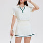 Womens Quick-Dry Breathable Lapel Polo Shirt
