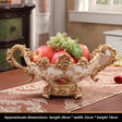 Beige fruit bowl