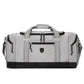 Oxford cloth travel duffel bag with top handles and a long detachable shoulder strap