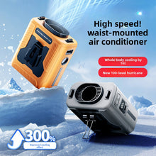 Rechargeable Clip-On Waist Fan with Flashlight