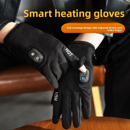 Electric heating gloves