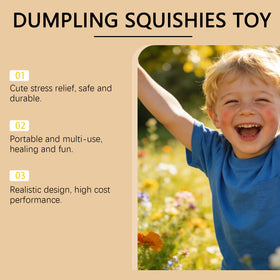 Steamed Bun Slow Rebound Squishy Toy