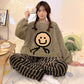 Coral Velvet Pajamas