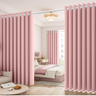 Peach Pink / wall is 0.7 -1.1 curtain height 1.5m