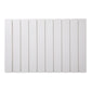 Foldable diatomaceous earth absorbent mat with a slatted design for bath and kitchen