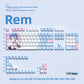 Feature close shot highlighting a single anime keycap design