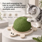Turtle Shape Sisal Cat Scratching Board Toy