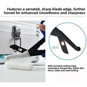 Stainless steel blade of the professional bandage scissors