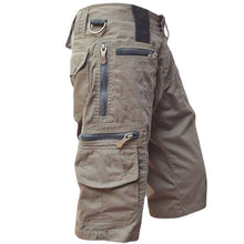 Mens Cropped Cotton Casual Pants